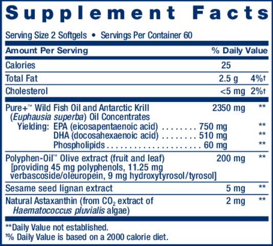 Super Omega-3 Plus EPA/DHA Fish Oil by Life Extension