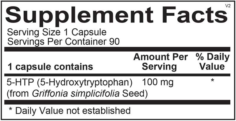 5-HTP 100mg by Ortho Molecular