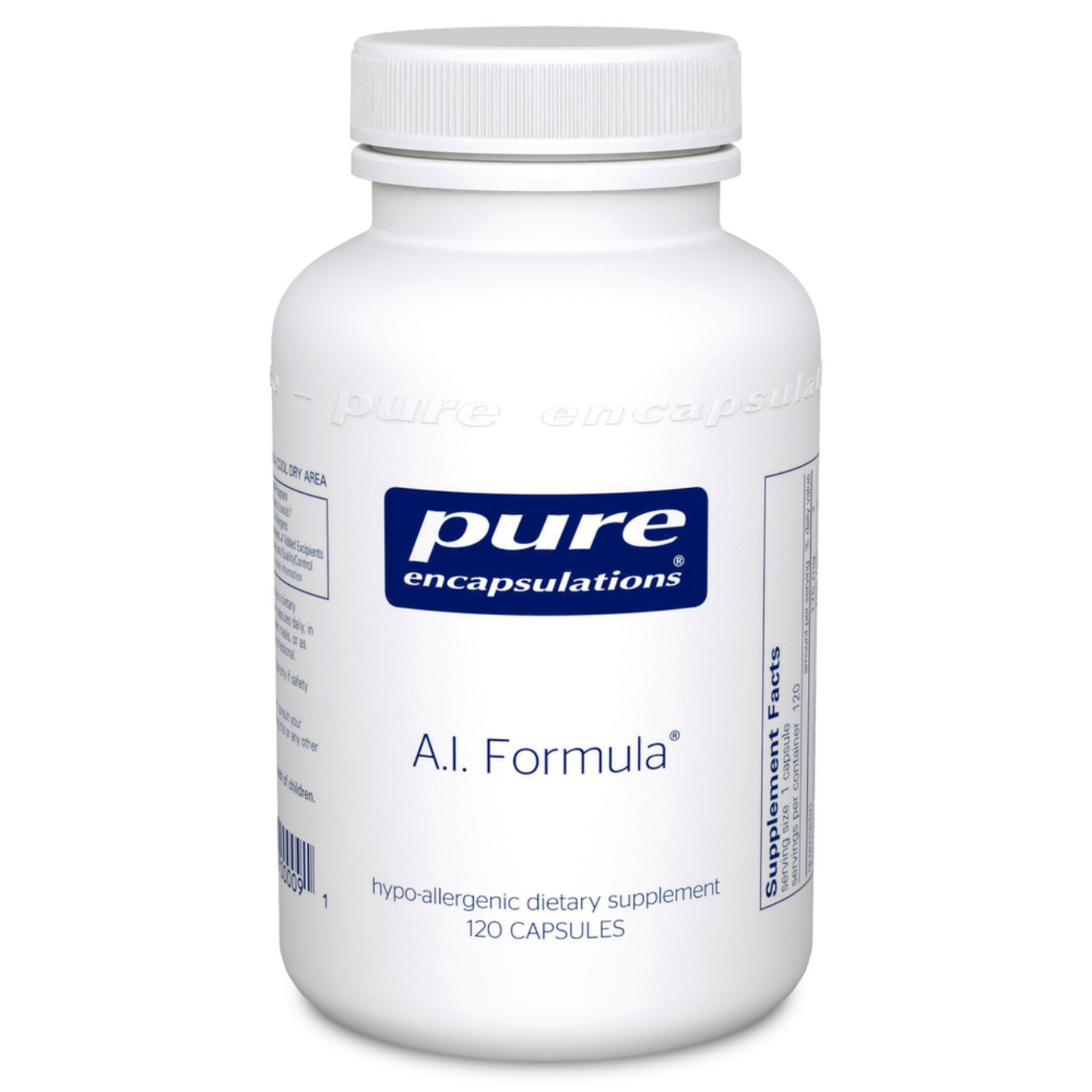 A I Formula Pure Encapsulations Bottle