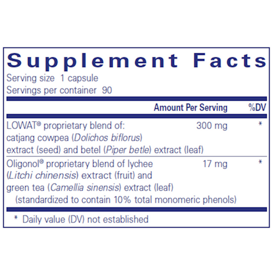 Adipolean II Pure Encapsulations Ingredients
