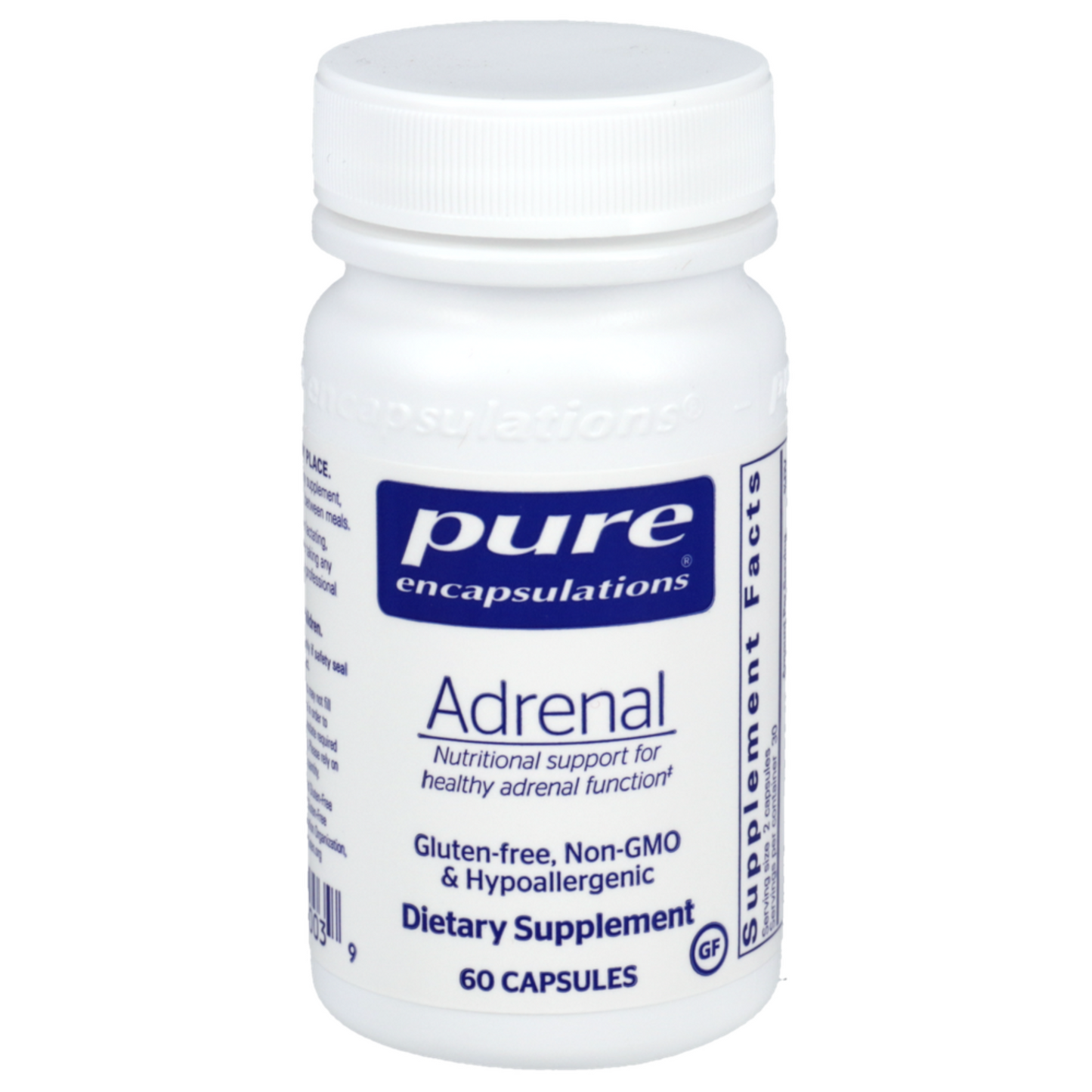 Adrenal Pure Encapsulations Bottle