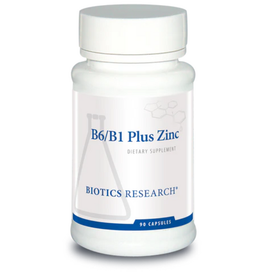 Biotics Research B6 B1 Plus Zinc Bottle