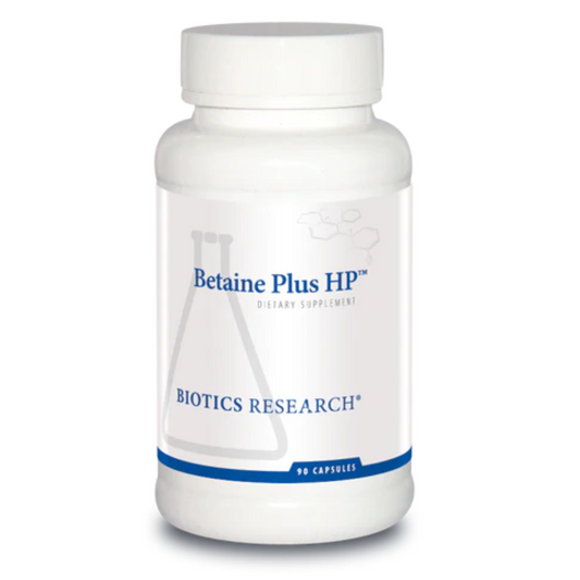Biotics Research Betaine Plus HP Bottle