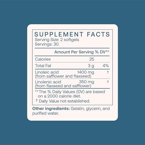 BodyBio Balance Oil - Omega 3 6 Supplement Capsules