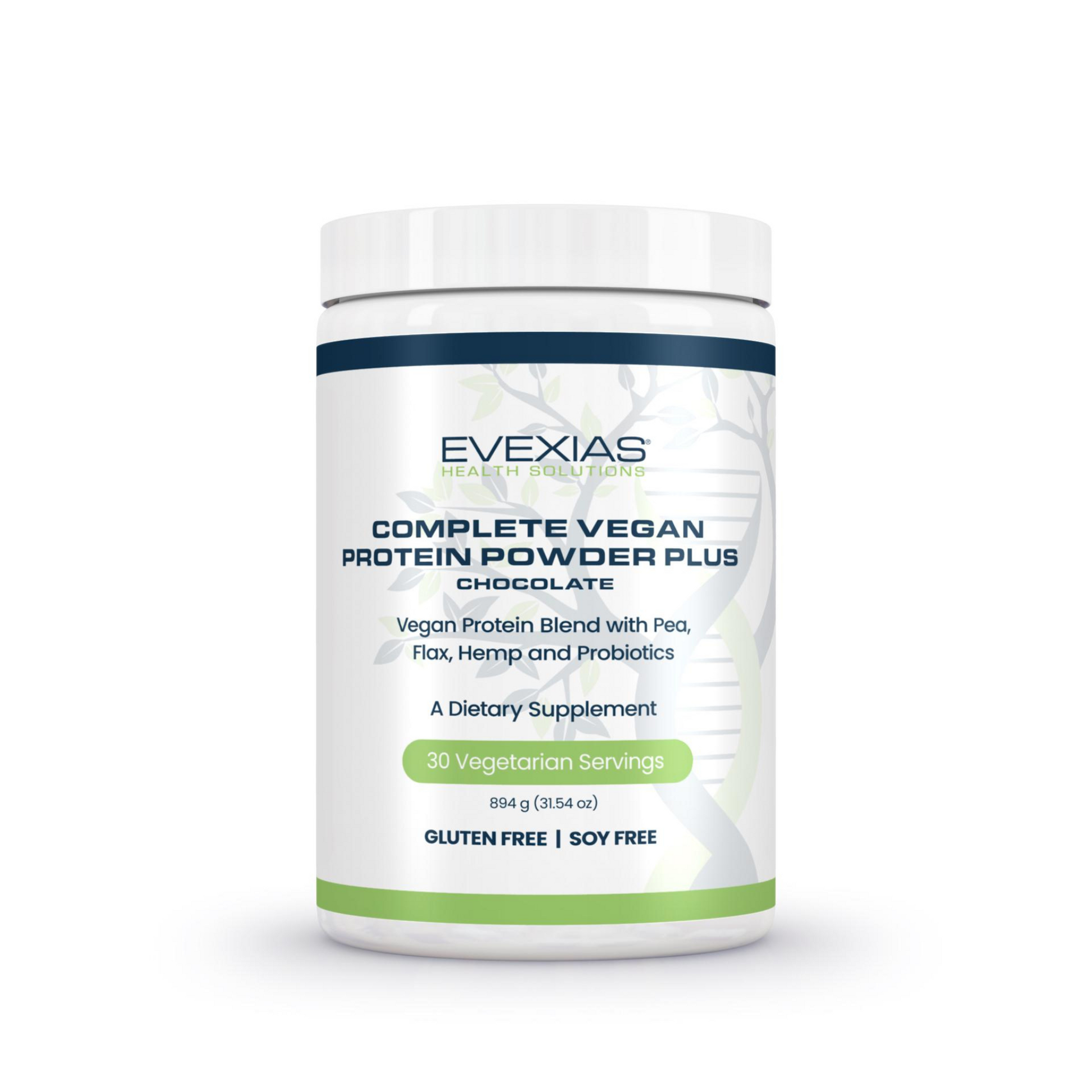 Complete Vegan Protein Powder Plus Chocolate Evexias Health Solutions Powder