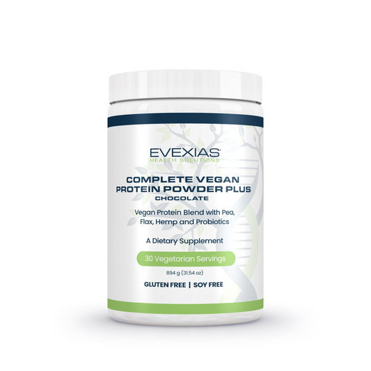 Complete Vegan Protein Powder Plus Chocolate Evexias Health Solutions Powder