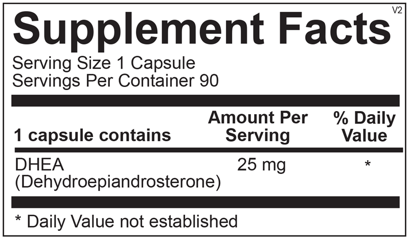 DHEA 25 mg by Ortho Molecular