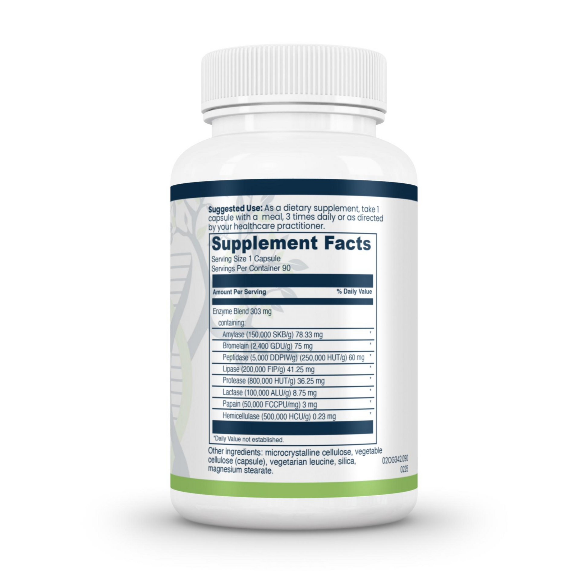 Digestive Enzyme Complete Evexias Health Solutions Ingredients
