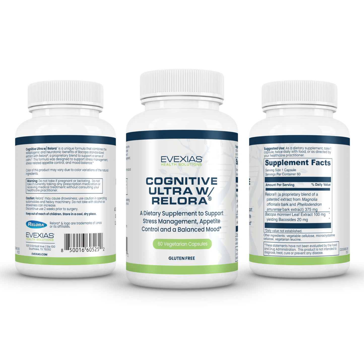 Evexias Cognitive Ultra Relora