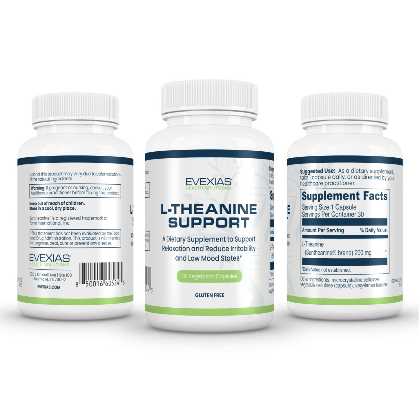 Evexias L-Theanine Support