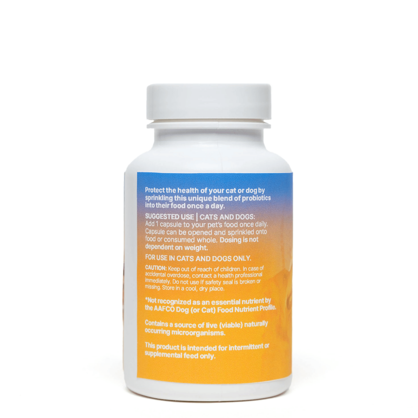 Fido Spore Microbiome Labs Back Label