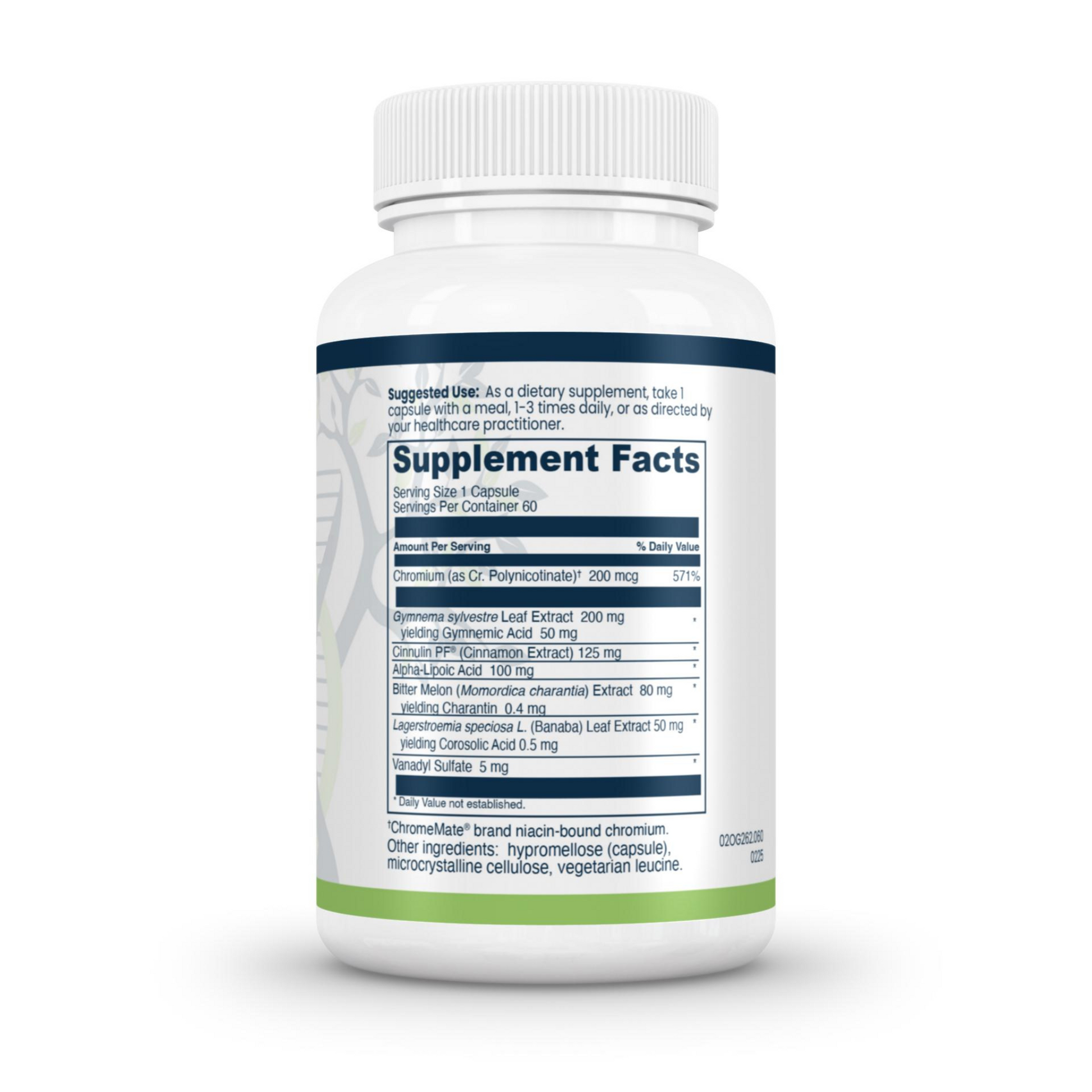 Gluco Metabolic Complex Evexias Health Solutions Ingredients