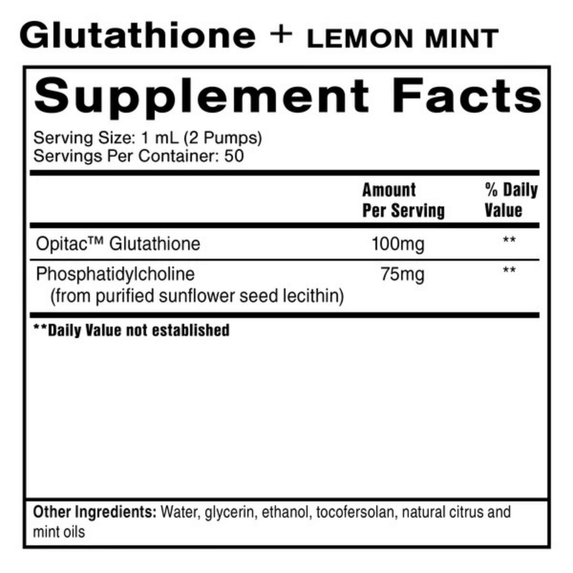 Glutathione for detox