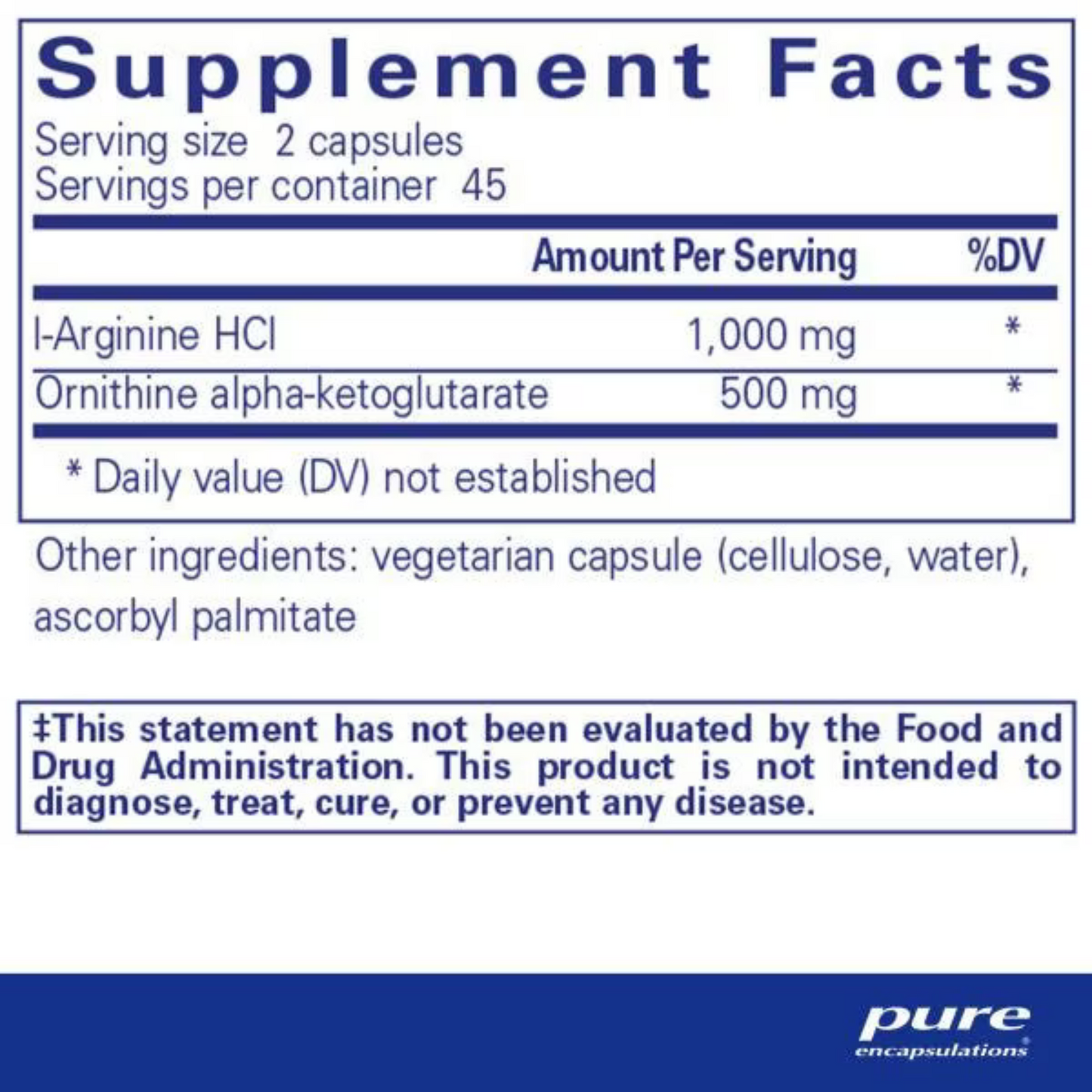 Growth Hormone Support by Pure Encapsulations