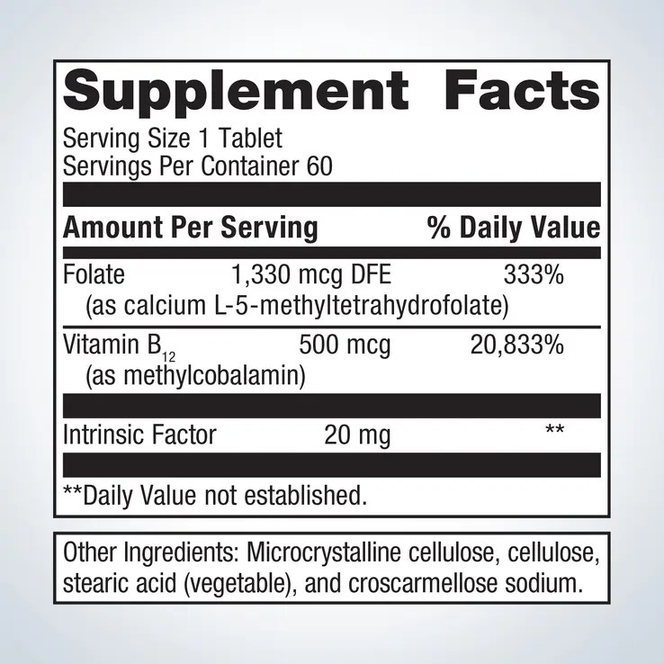 Intrinsi Vitamin B12-Folate™ By Metagenics