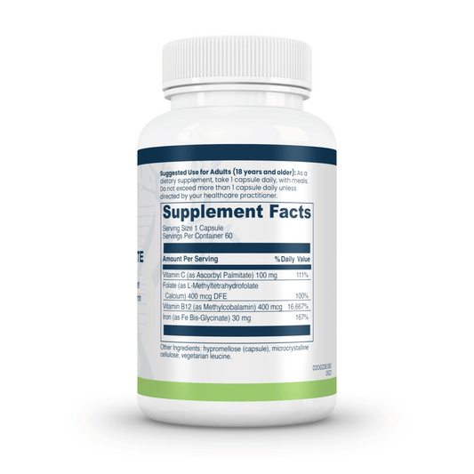 Iron Bis-glycinate Evexias Side