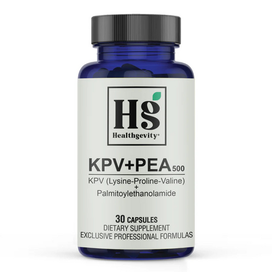 Peptides supplement for anti-inflammatory support with enhanced absorption