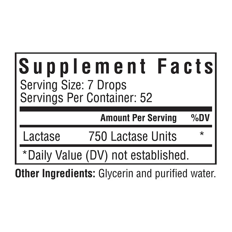 Lactase Drops By Seeking Health