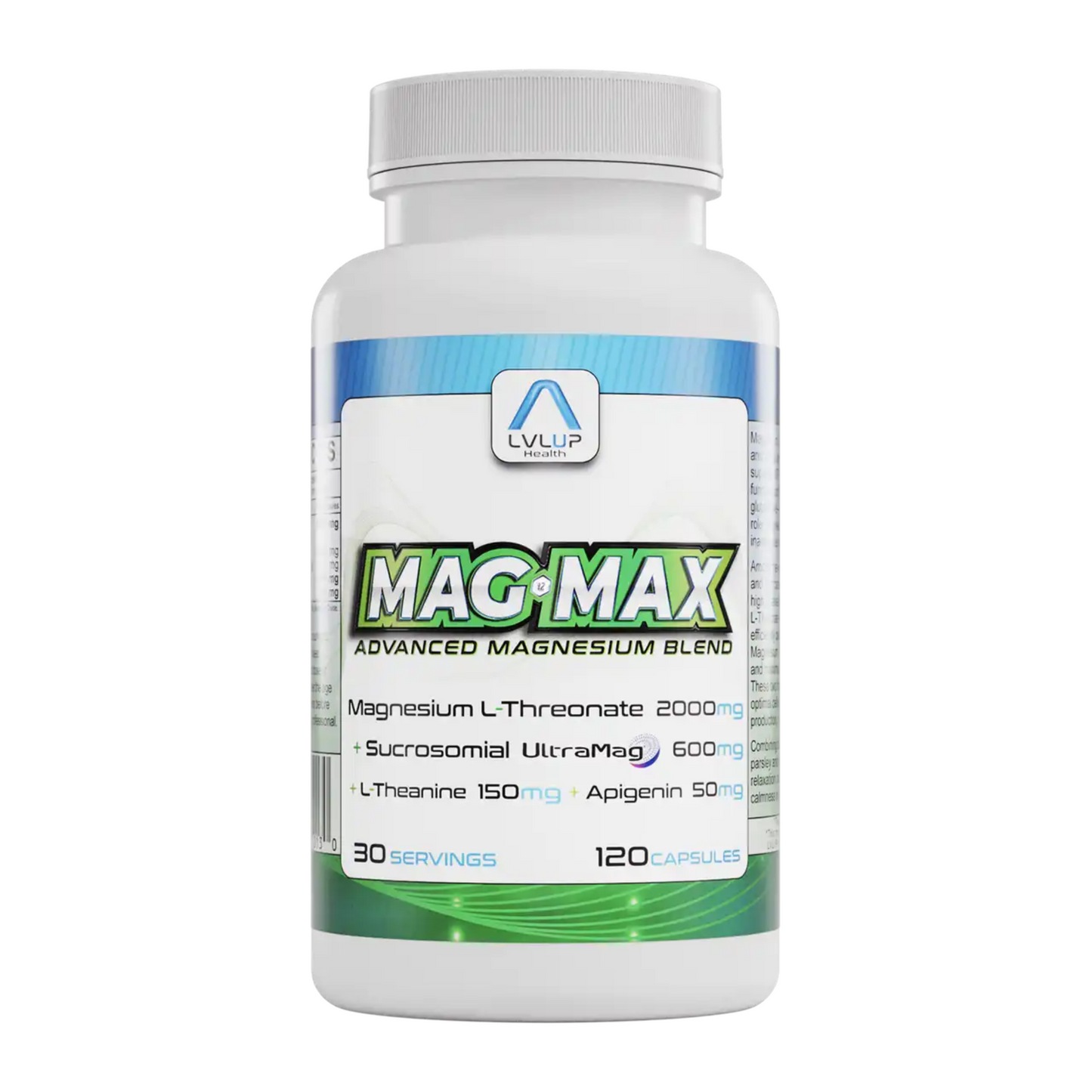 Mag Max LVLUP Health Bottle