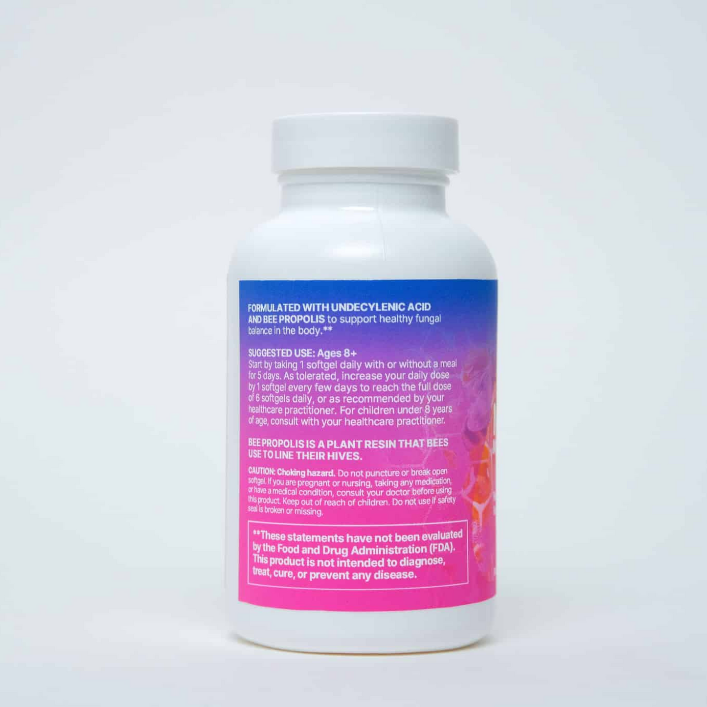 Mega Myco Balance Microbiome Labs Back Label