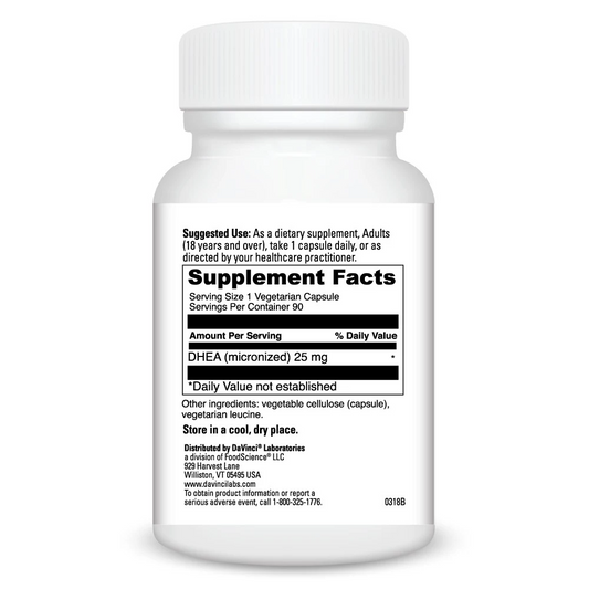 Micronized DHEA 25 mg (90) SF