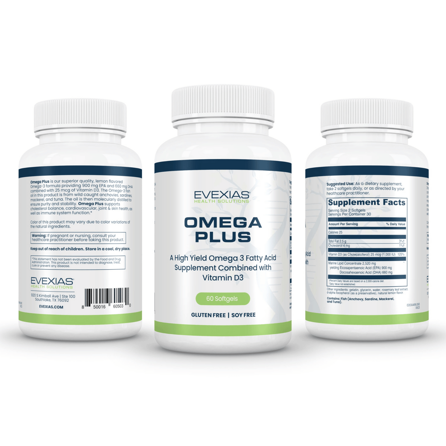 Omega Plus Evexias Trio