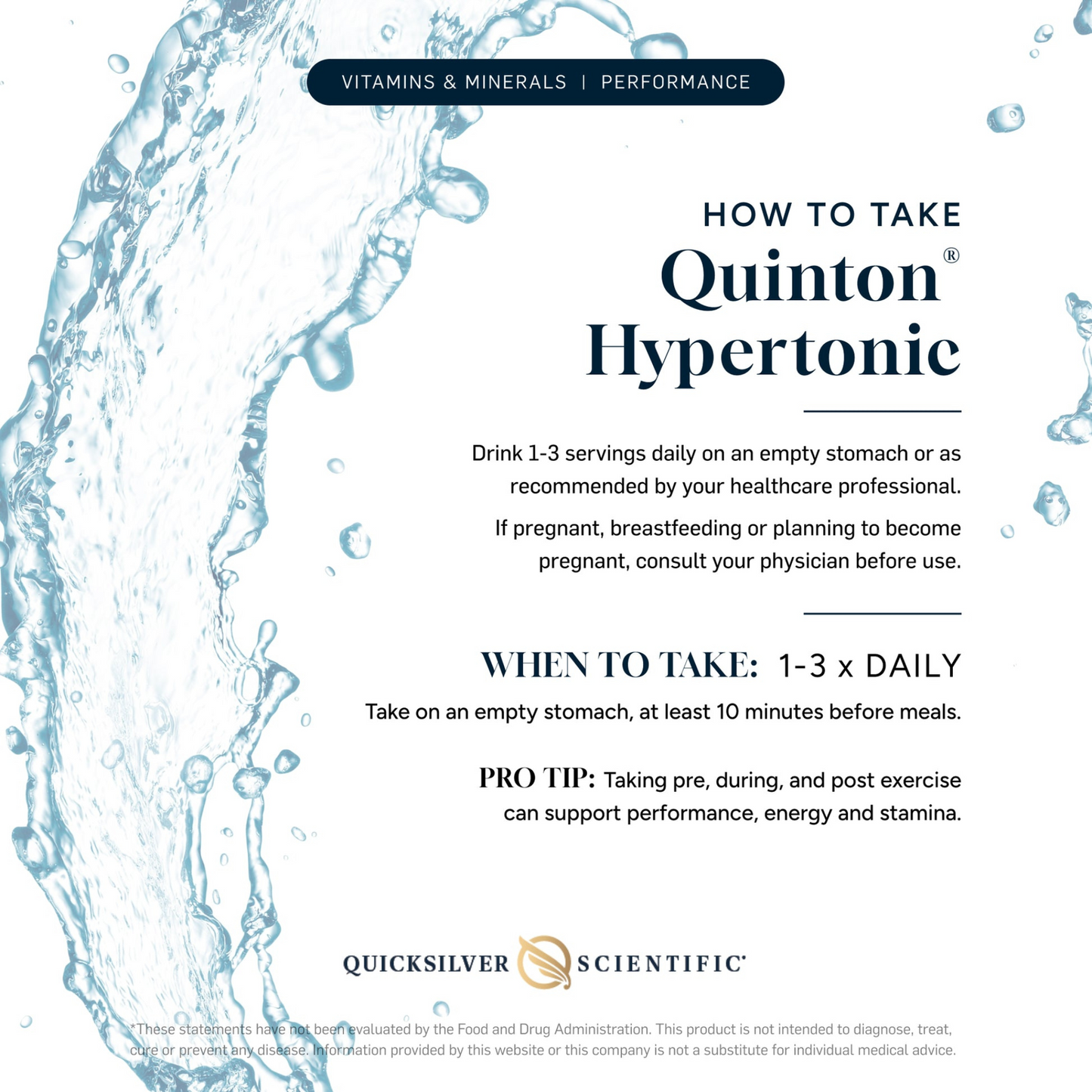 Quinton Hypertonic Ampoules Instructions
