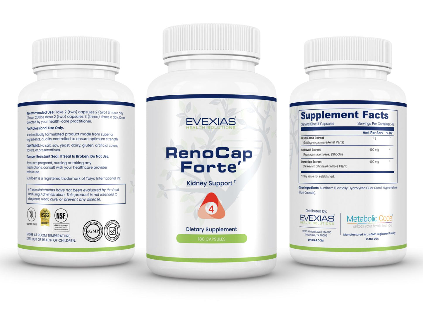 RenoCap Forte by Evexias