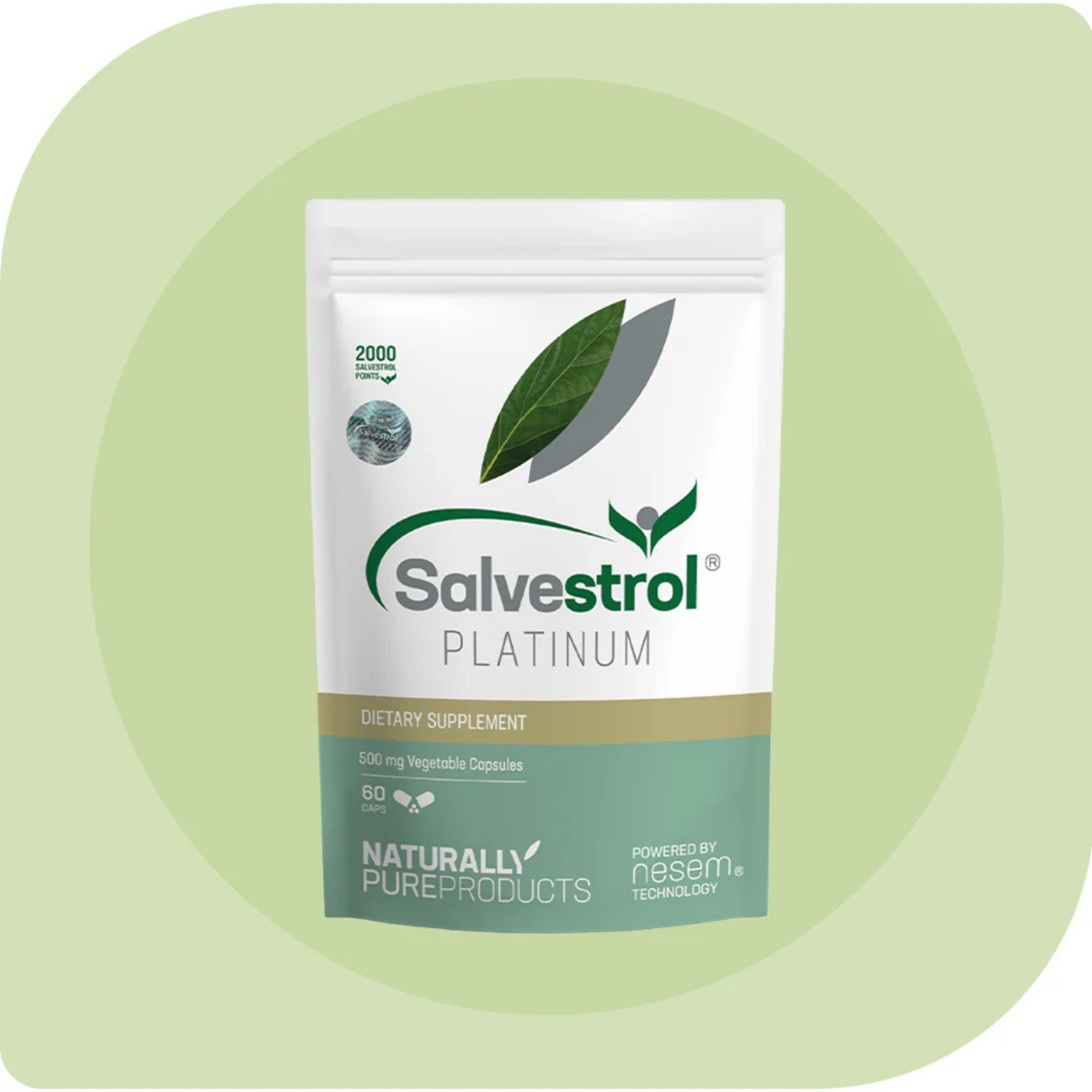 Salvestrol Platinum 60 capsules Salvacare