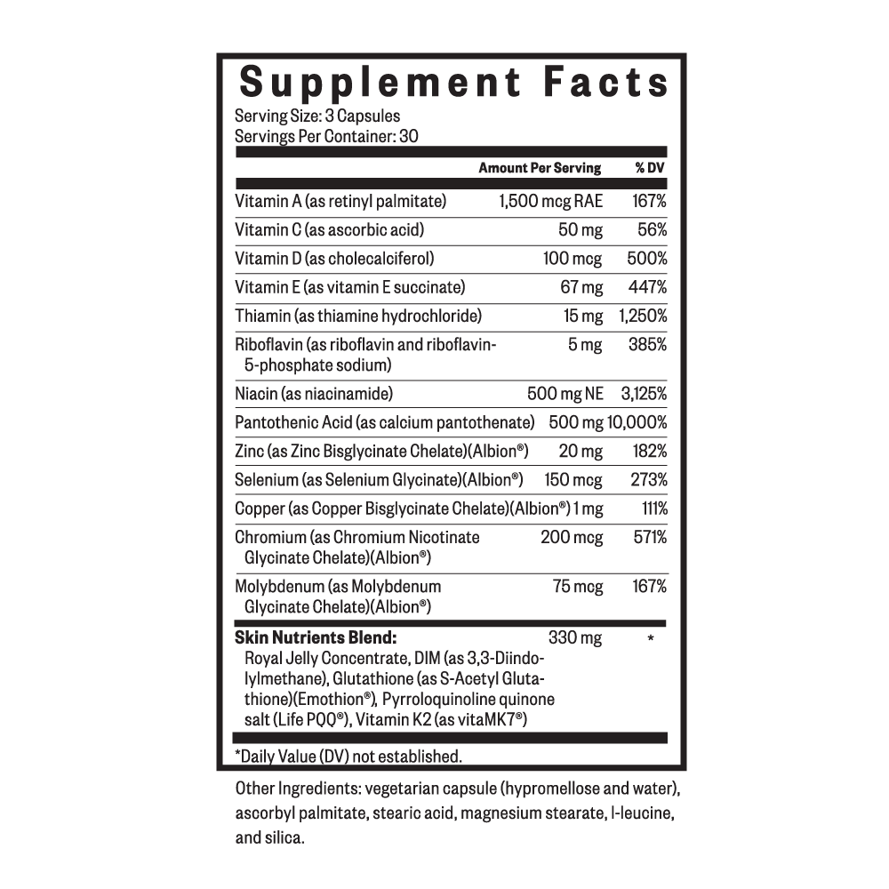 Skin Nutrients By Seeking Health