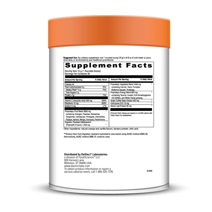 Spectra Oranges™ With CoQ10 (30) By DaVinci Labs