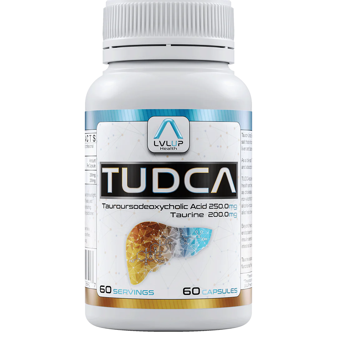 TUDCA 250 MG + Taurine by LVLUP Health