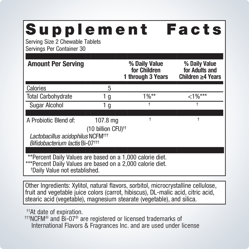 UltraFlora® Kids Probiotic By Metagenics