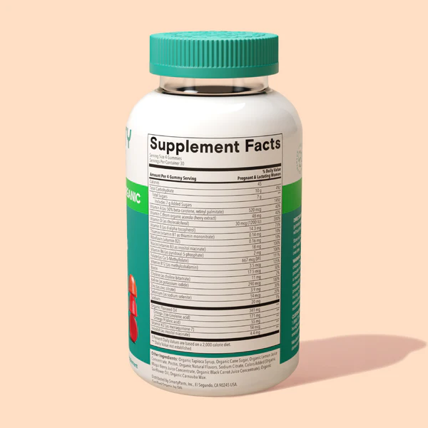Prenatal Organic Multi & Omegas by Smarty Pants