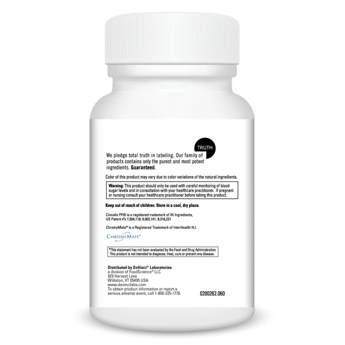 GlucoSynergy™ (60) by DaVinci Labs