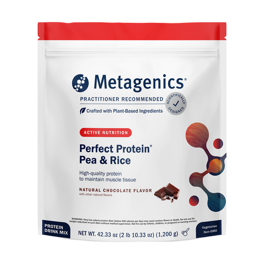 Perfect Protein® Powder - Vegan Pea and Rice Protein, Vanilla By Metagenics