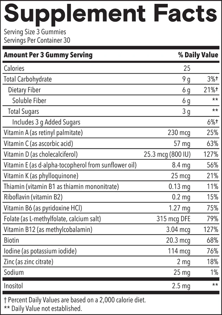 Adult Multi & Fiber by Smarty Pants