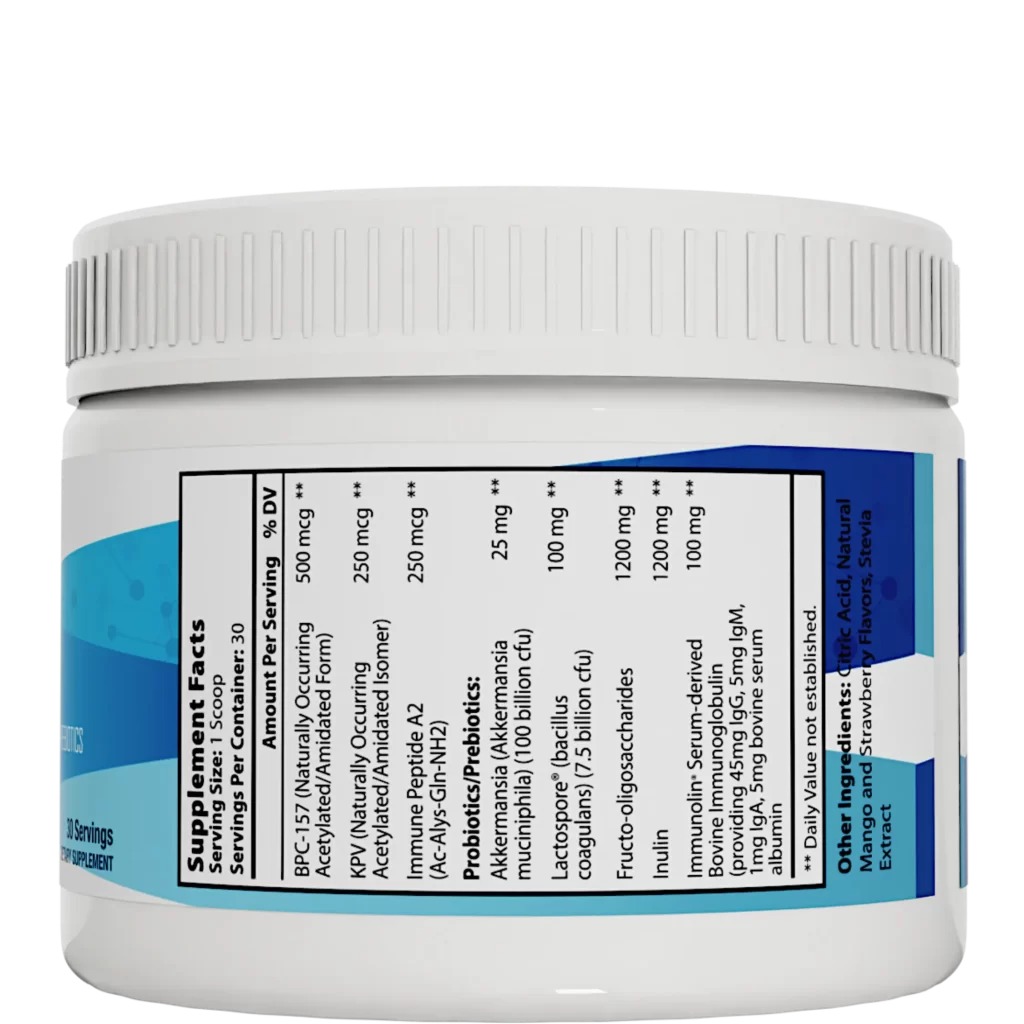 Gut Feeling™ – Mango Strawberry Flavor (Powdered) by Integrative Peptides