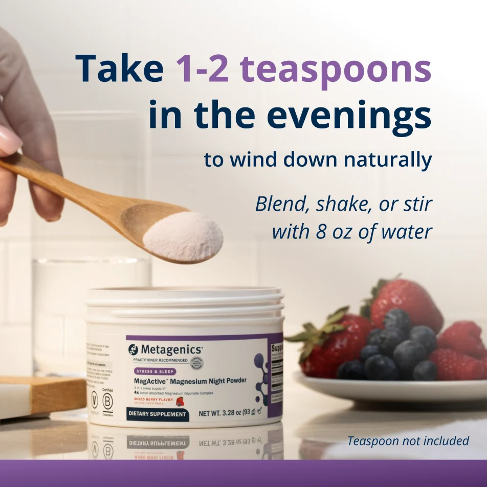 MagActive Magnesium Night Powder By Metagenics