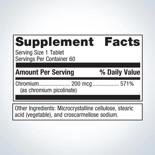 Chromium Picolinate By Metagenics