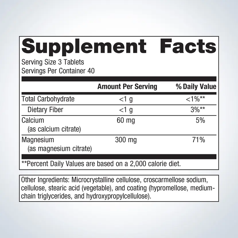 Magnesium Citrate By Metagenics