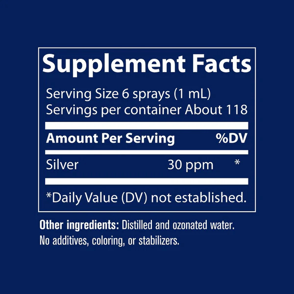 Colloidal Silver Spray by Trace Minerals