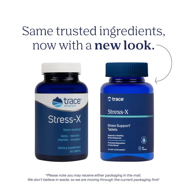 Stress-X Tablets by Trace Minerals