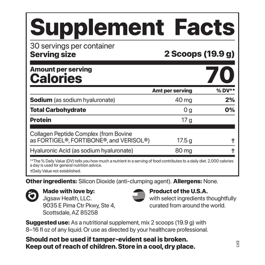 Collagen Boost® By Jigsaw Health