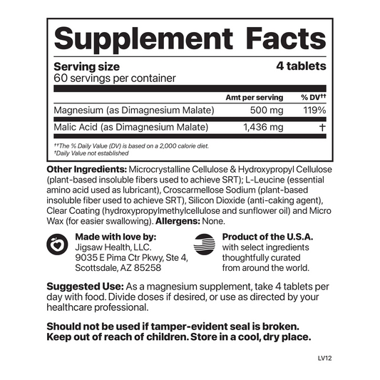 Jigsaw Magnesium w/SRT®