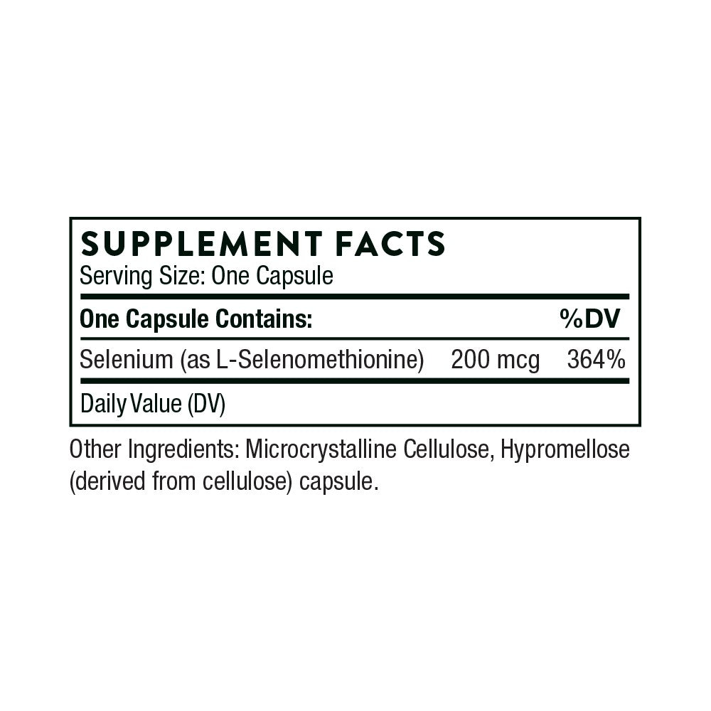 Selenium 200mcg By Thorne