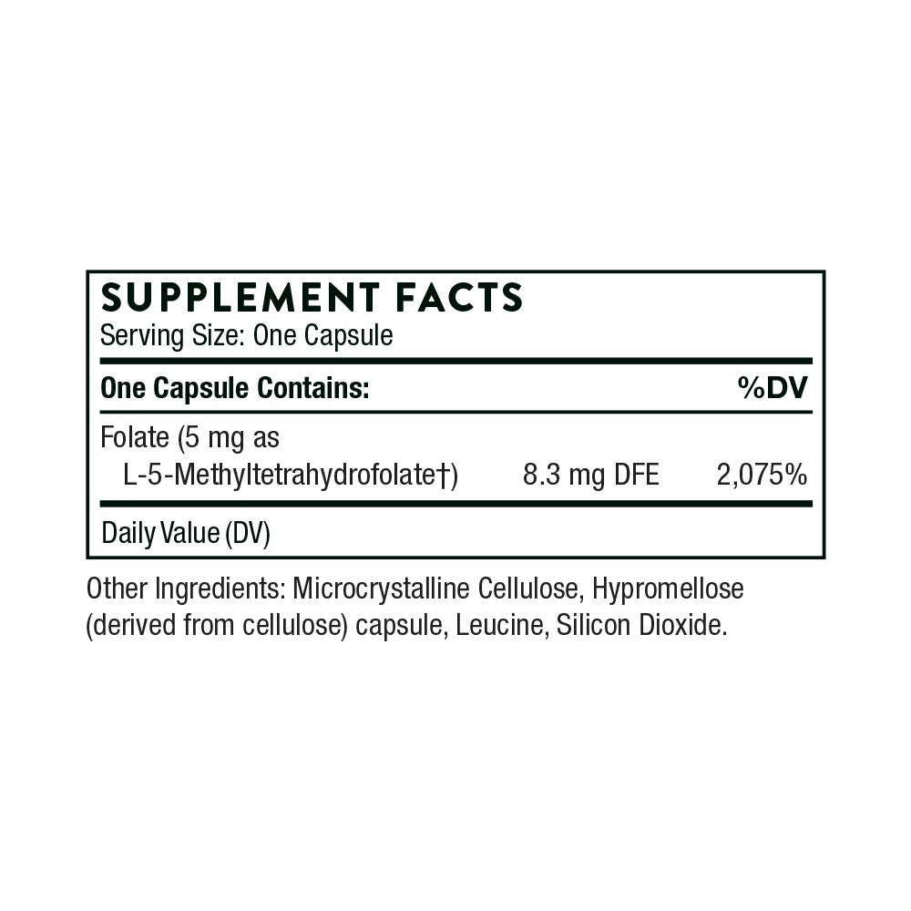 5-MTHF 5 mg By Thorne