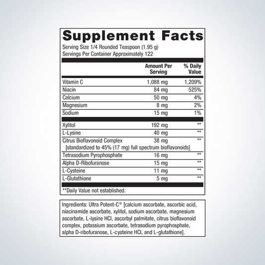 Ultra Potent-C® Vitamin C Powder By Metagenics