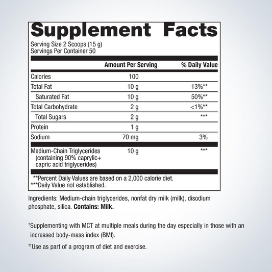 MCT Powder By Metagenics