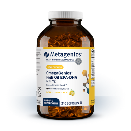 OmegaGenics® Fish Oil EPA-DHA 500 mg By Metagenics